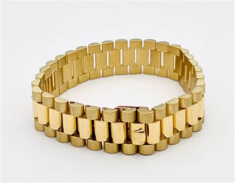 bracciale oro maglia di rolex|bracciale orologia.